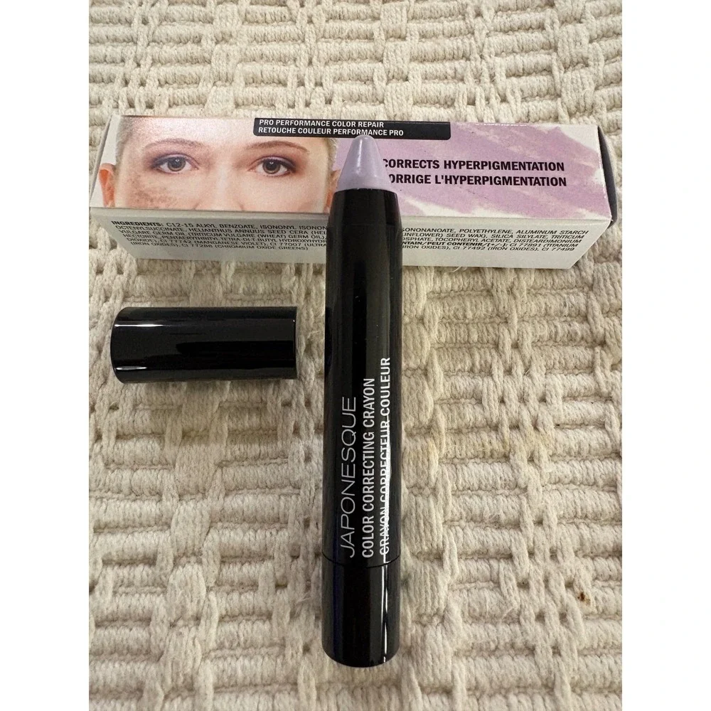 Japonesque Color Correcting Crayon Lavender Purple for Hyperpigmentation New‎